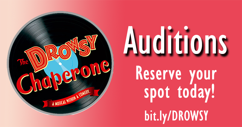 ASGTAnnapolis's tweet photo. "The Drowsy Chaperone" auditions will continue tomorrow -   Saturday (Feb. 29th, 10am - 1 pm)

Sign up for an audition spot here: https://t.co/6lsbY49t8r

#DrowsyChaperone #ASGT #auditions #summergarden #musicaltheatre #casting #Annapolis #community https://t.co/95Pa4jDPzQ