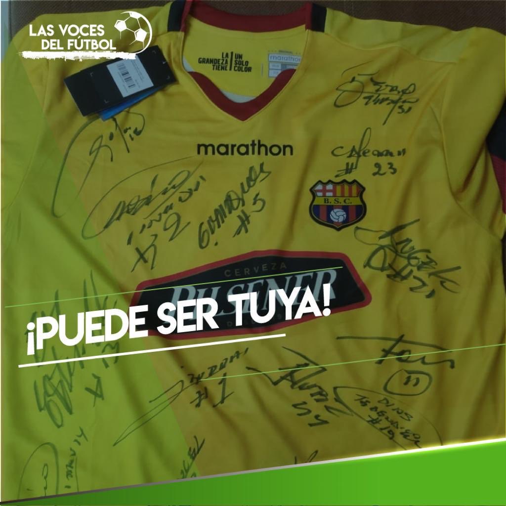 ccarrasco750's tweet photo. ¡ATENTOS HINCHAS AMARILLOS!
Participen en el sorteo de una camiseta autografiada por @FMalegriatrevi7, goleador de #BSC en la @Libertadores 2020.
Lo único que tienes que hacer, es seguir esta cuenta ➡️ @LASVOCESDELFUT1.
@AlvaroRiera24 @gerardo22ec @ElFlaco_Aguirre @LocutorBermeo https://t.co/0fxw3RaoOF