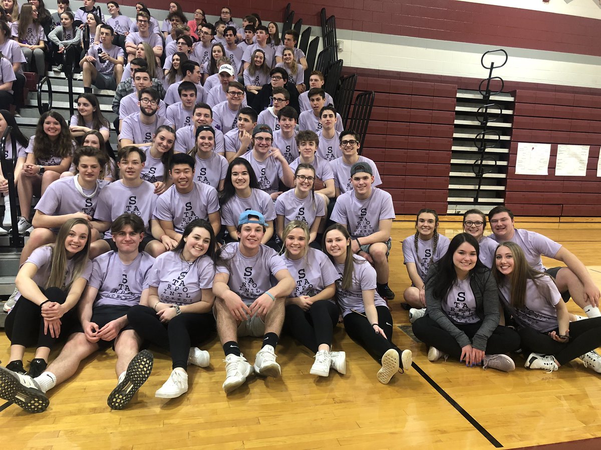 JUNIORS with the front row seat!