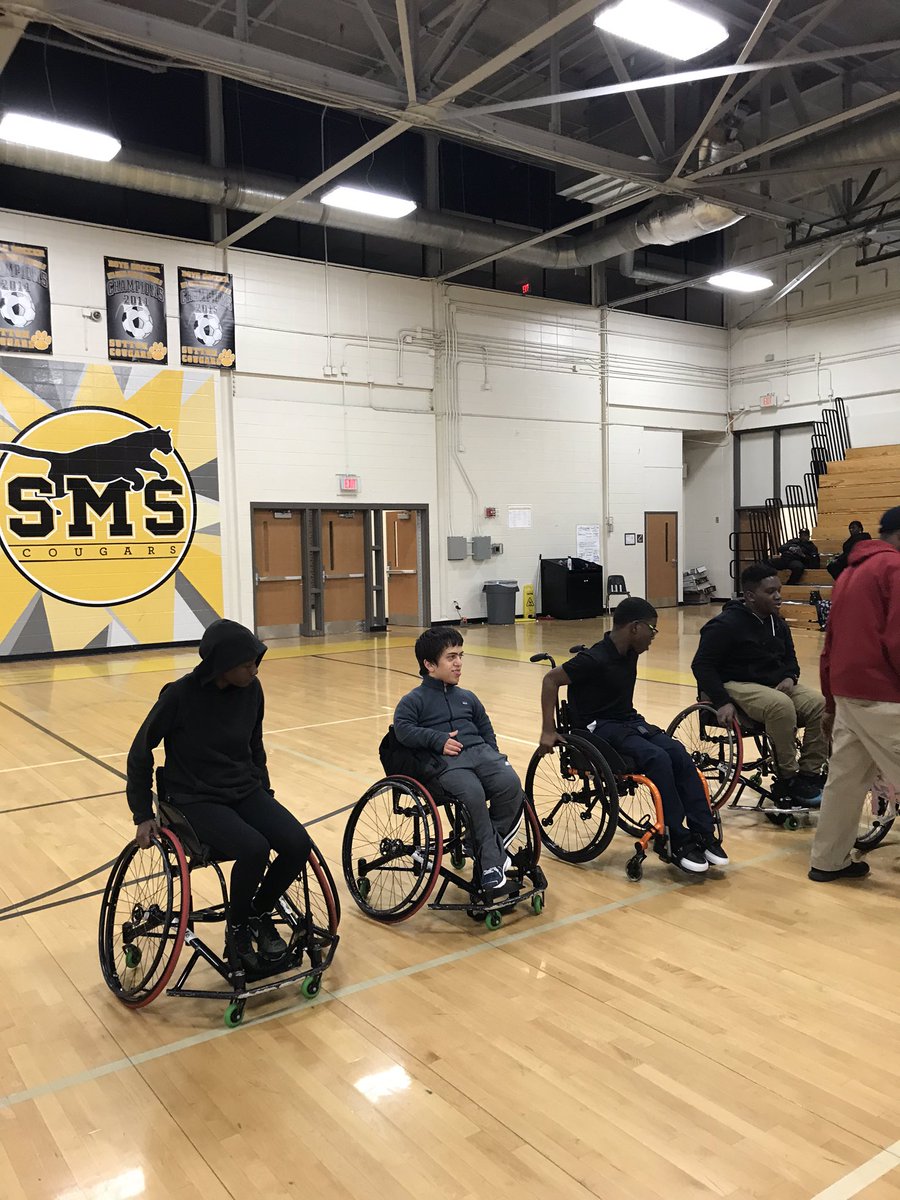 AtlantaWolfpac1's tweet photo. Getting ready for wheelchair 🏈 season‼️@TroyDKeller @MichelleforBOE @TMunn_PLC @emmaundia @KLovettDSE @APS_DSE https://t.co/Qt5MOEyudR