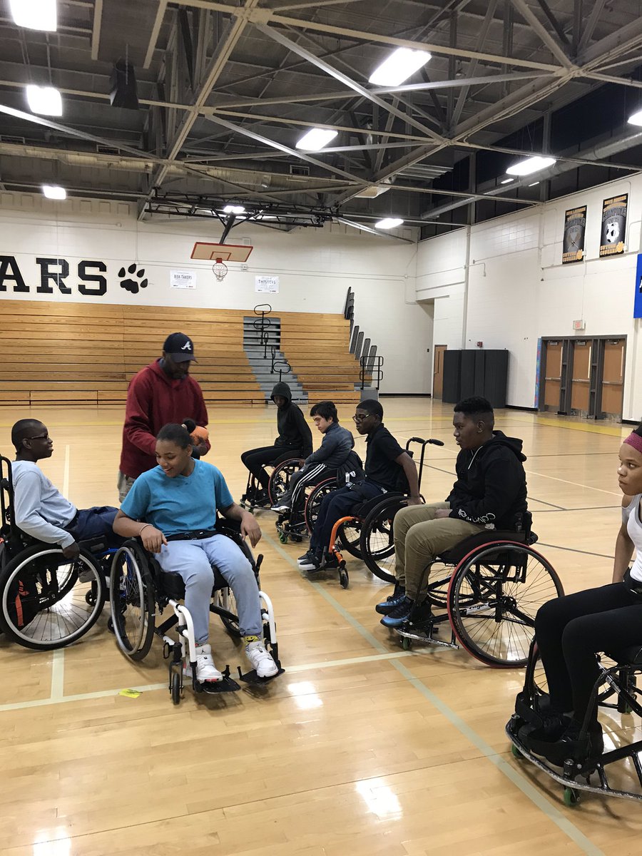 AtlantaWolfpac1's tweet photo. Getting ready for wheelchair 🏈 season‼️@TroyDKeller @MichelleforBOE @TMunn_PLC @emmaundia @KLovettDSE @APS_DSE https://t.co/Qt5MOEyudR