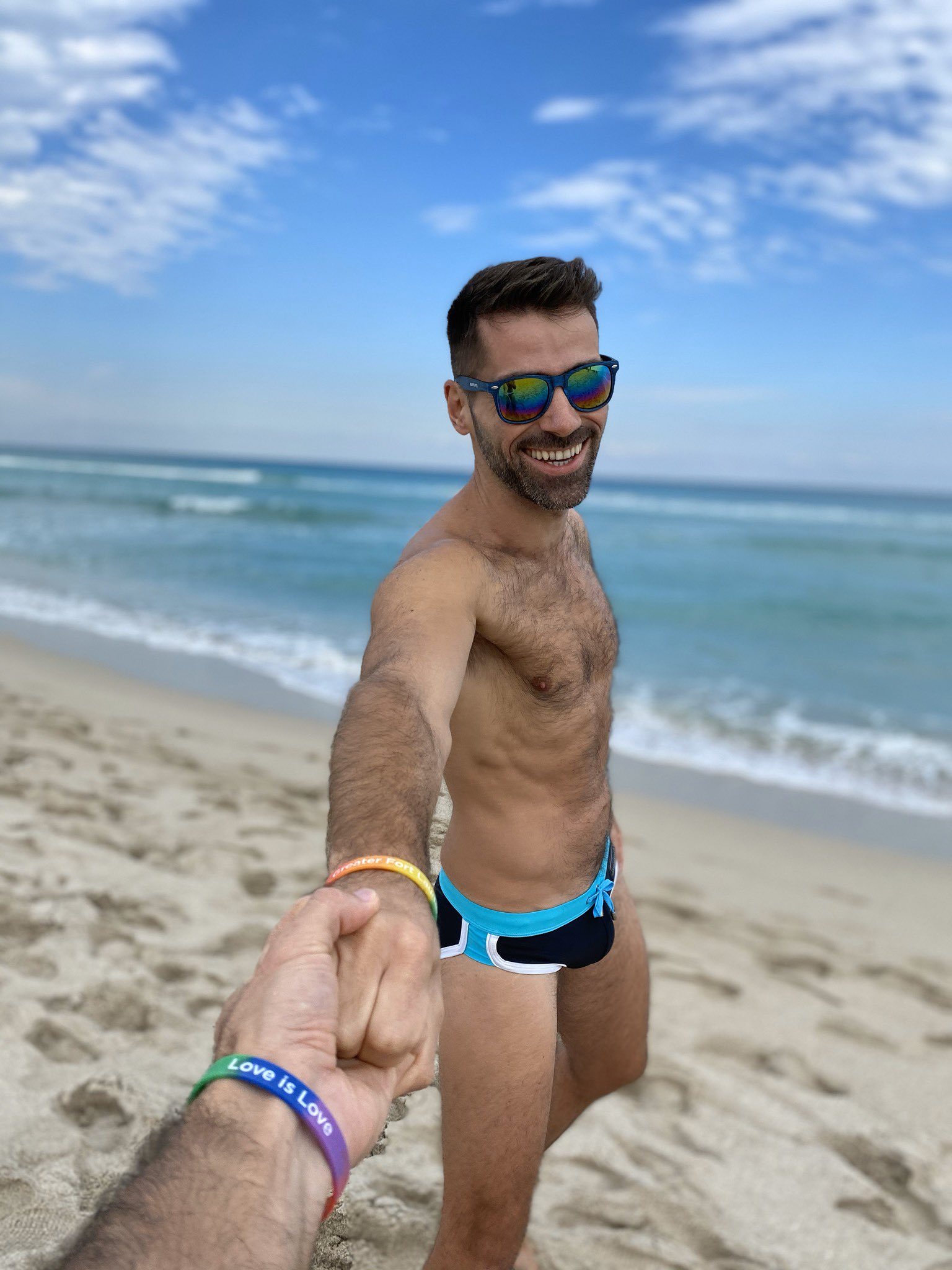 Nomadic Boys on X: Miami Beach is puuuurfect for some good sweet Vitamin  Sea. The gay beach out here is by 12th street and therefore called the 12th  Street Beach. Not so