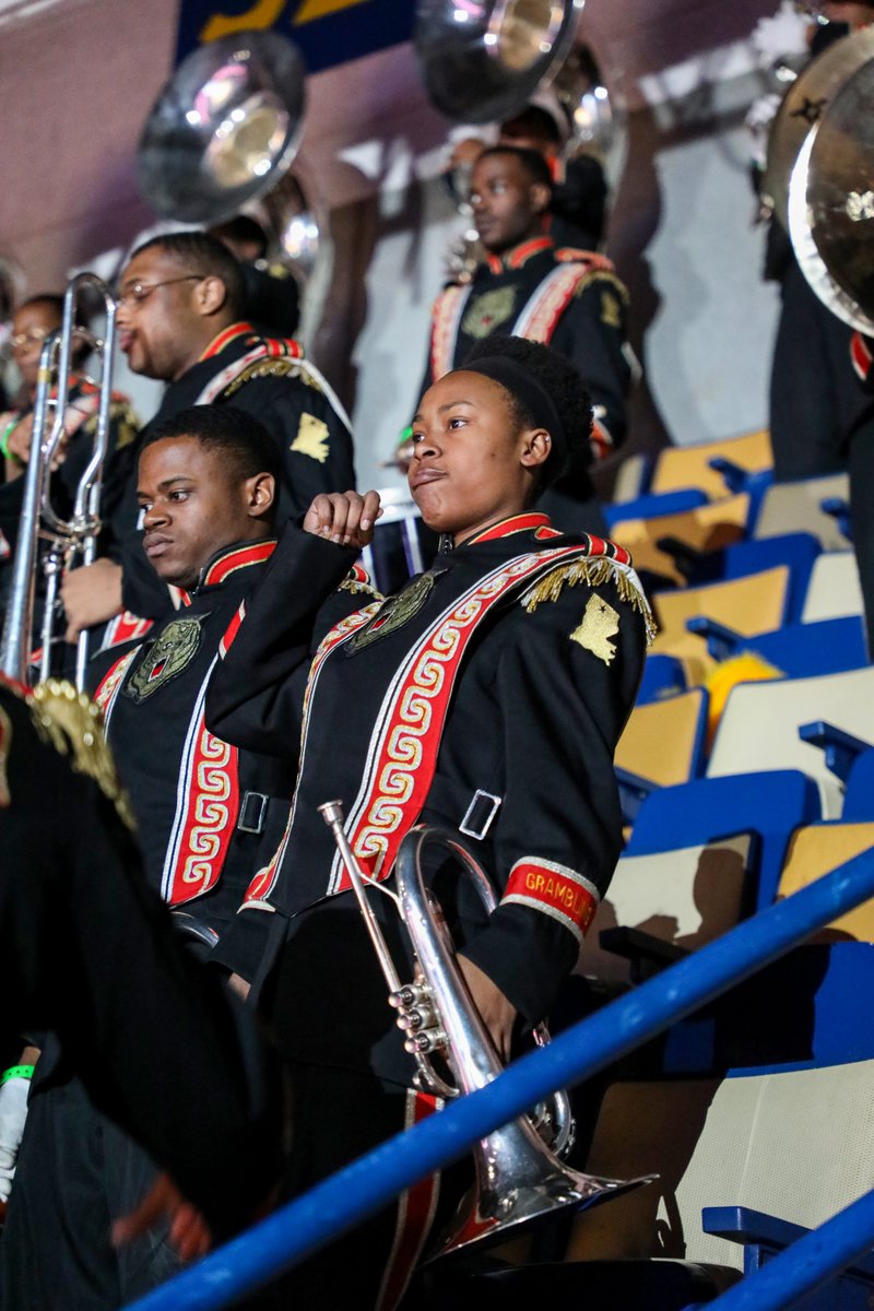 PelicansNBA's tweet photo. We got the world-famous @GSU_TIGERS marching band in the house tonight ππΆ https://t.co/jkOQSk62ah