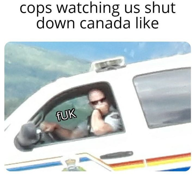 FrackTheState's tweet photo. #ShutDownCanada #WetsuwetenStrong #WetsuwetenSolidarity #ReconcilationIsDead #ShutDownRCMP #ACAB #FTP #cdnpoli #bcpoli h/t skodenne on instagram https://t.co/nFkrdaxGBP