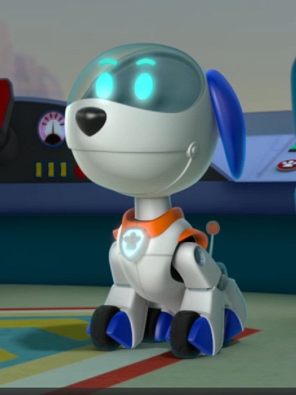 robot dog on paw patrol