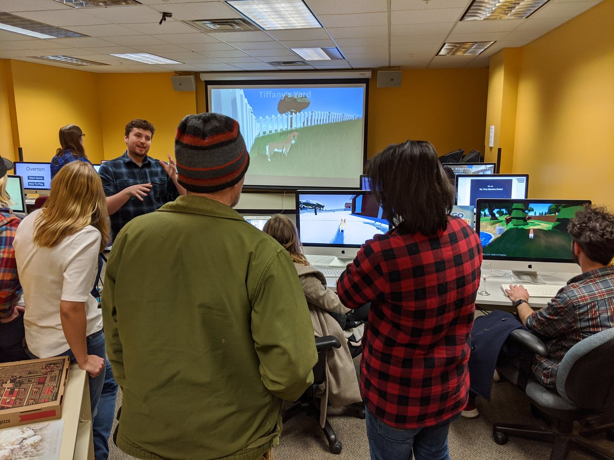 We're having a great time sharing local games at the Interactive Showcase. Our featured game "Doggo Unleashed!" by <a href="/BorkBorkStudios/">Bork Bork Studios</a> has been a hit with everyone at <a href="/TheArtsCenterNY/">The Arts Center</a>. 🐶❤️ #enjoytroy #troynightout