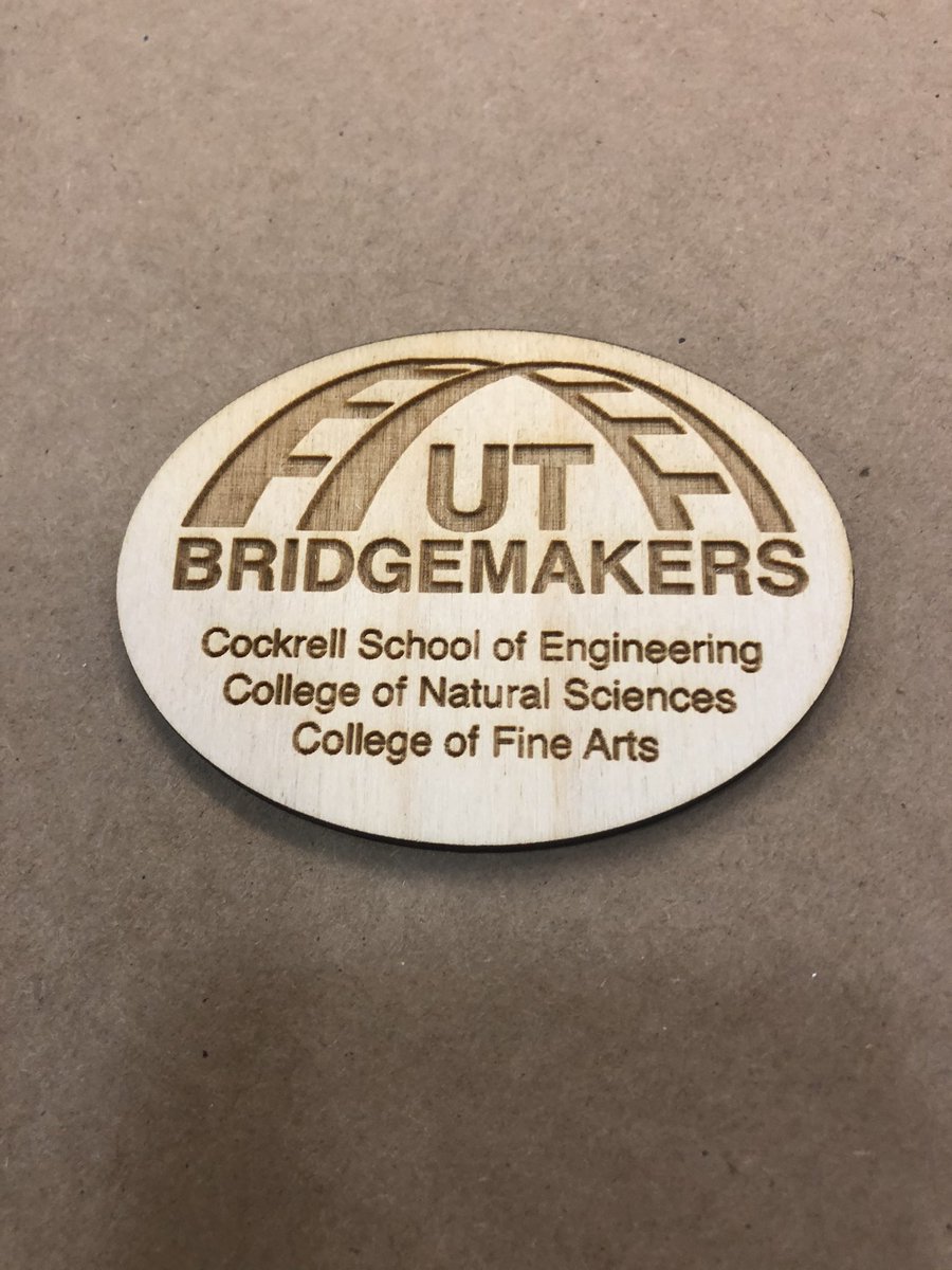 shellyrod's tweet photo. Let’s hear it for Bridge Makers Build Party IV! Almost there @UTeachMaker @TexasScience @FineArtsUT https://t.co/EmJg59fSqa