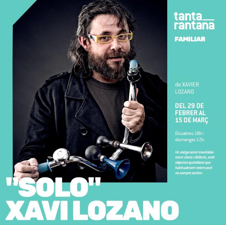 No us el perdeu!!!
Surrealisme musical a càrrec d'un fenòmen vingut d'un altre planeta!
<a href="/elTantarantana/">Teatre Tantarantana</a> <a href="/Recomana_/">Recomana.cat</a> <a href="/33Recomana/">33 recomana</a> <a href="/BarcelonaTeatre/">Teatre Barcelona</a> @lauditori <a href="/bdncom/">Badalona Comunicació</a> <a href="/BcnDCultural/">Barcelona Districte Cultural</a> <a href="/bcncultura/">Barcelona Cultura</a> <a href="/bufaandsons/">Bufa&Sons</a> <a href="/sortirambnens/">Sortir amb nens</a> <a href="/xavibufa/">Xavi Lozano Palay</a> <a href="/EscenaFamiliar/">EscenaFamiliar</a> <a href="/sortimbcn/">sortimbcn</a> <a href="/FeuSoroll/">Soroll</a> <a href="/aphonicabny/">Festival (a)phònica</a>