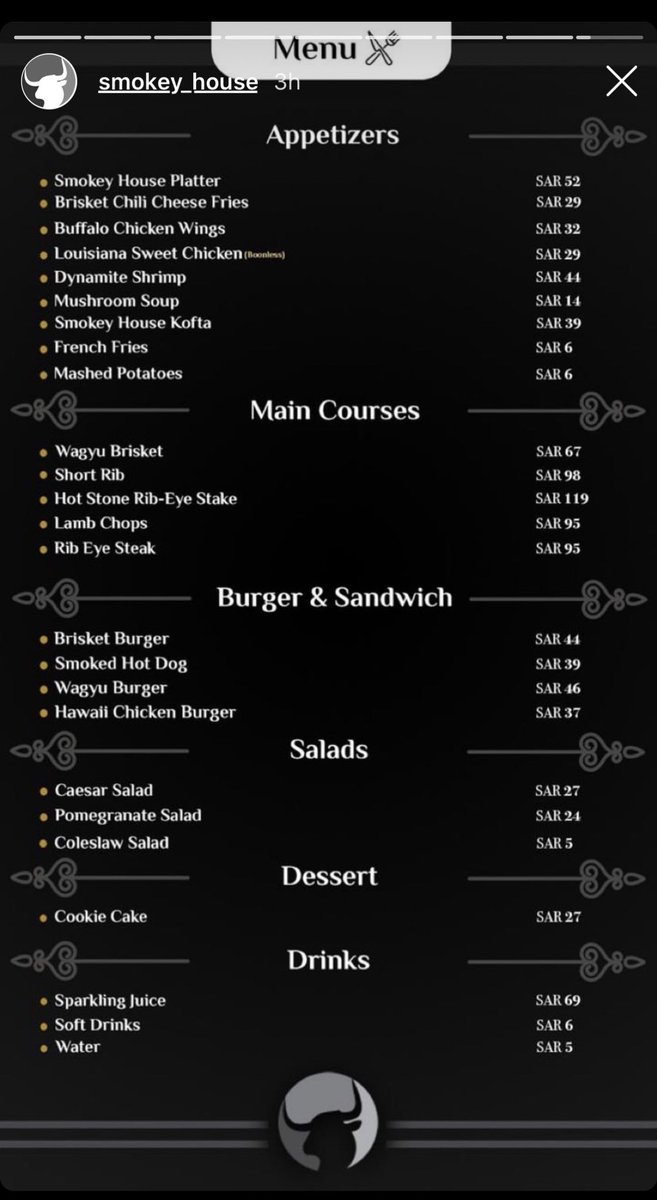 smokey_house's tweet photo. #new_menu 😉👌 https://t.co/c362vtaFTP