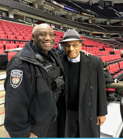 #BHM2020 Special Constable Floyd Hutchinson is famously known to have mentored more recruit candidates  than anyone else at OPS. He was awarded the 2020 Black History Community Builders award.  #ottnews