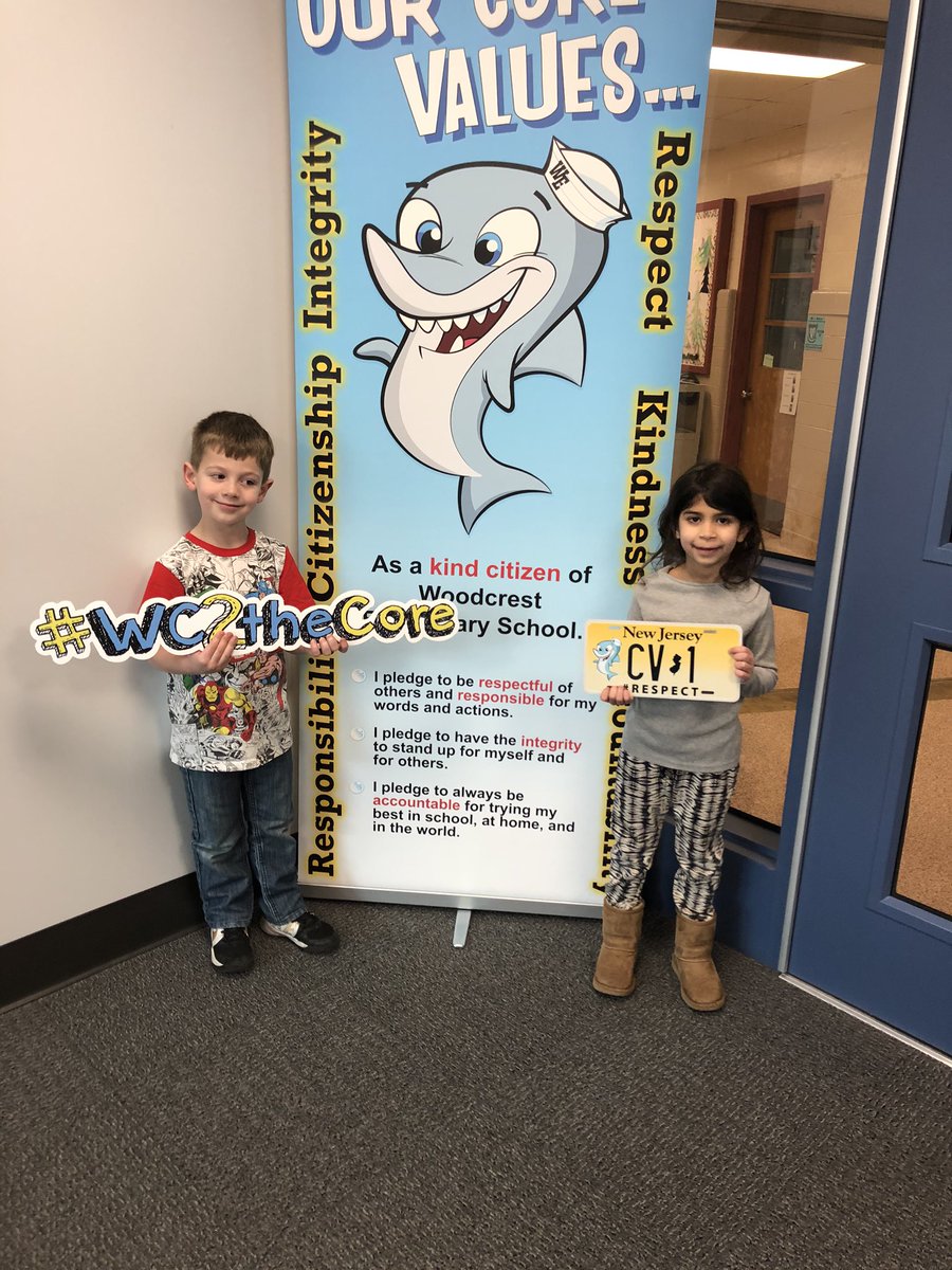 Room5Sharks's tweet photo. Tag, you’re it!  This respectful 1st grade @Room5Sharks was “tagged” for being especially respectful with the sweetest “thank you” for a great presentation to our Mystery Guest. @WoodcrestES #WC2theCore https://t.co/aAhdJaDiI5