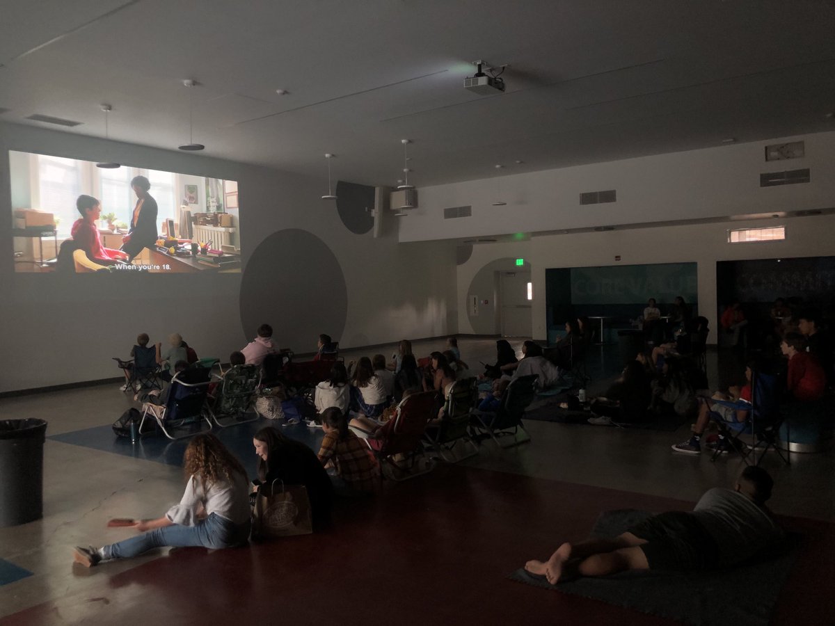 2nd annual 7/8 movie night. Great turn out for the movie!! Thank you to the <a href="/lacanada78/">La Canada 7/8</a> ASB for the planning and organization.