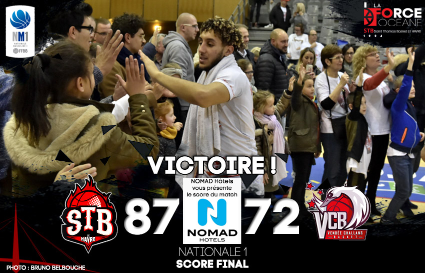 stblehavre's tweet photo. Victoire du STB Le Havre contre @vcbplus sur le score de 87 à 72 ! https://t.co/942DnyJiUB