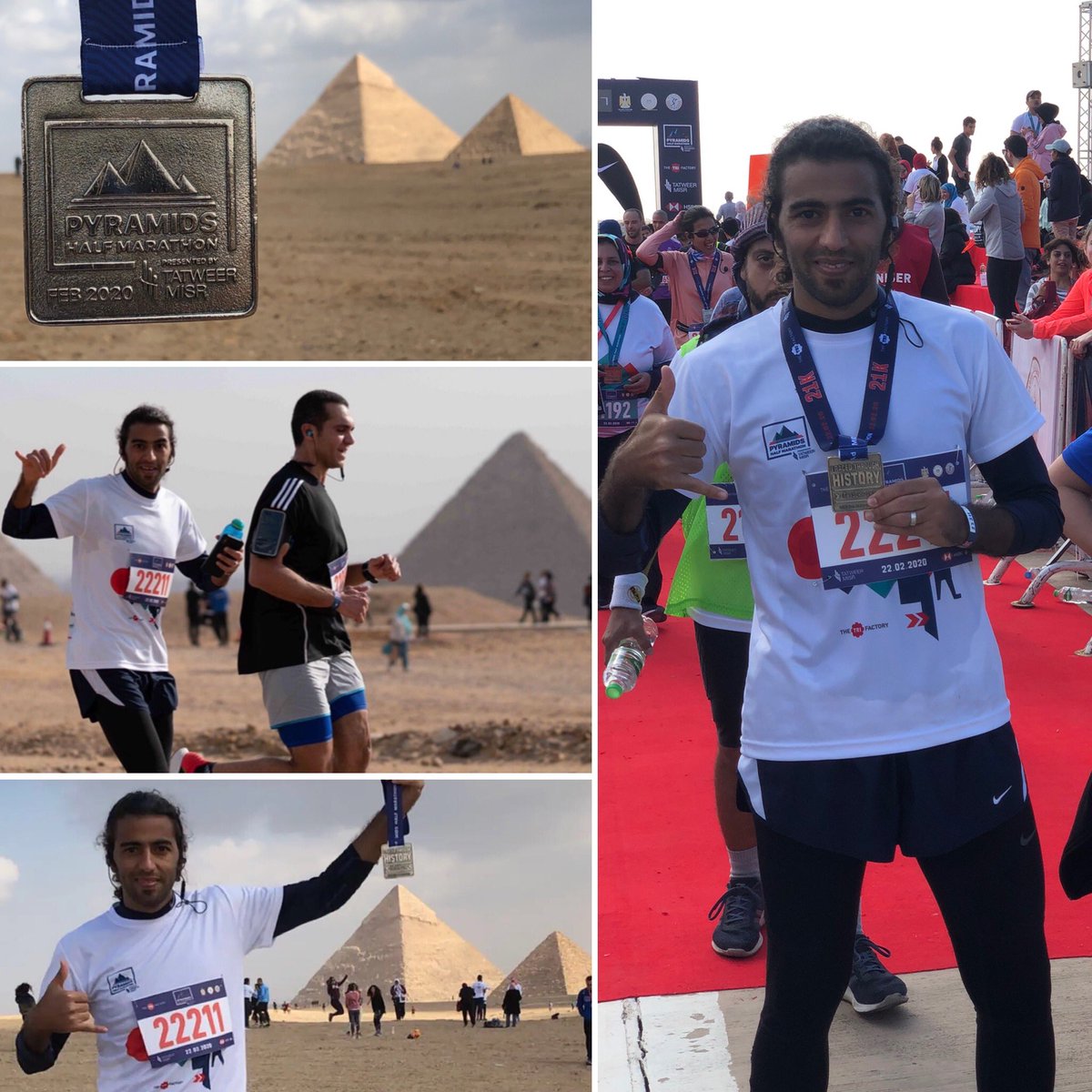 waleed_sulimany's tweet photo. Raced Through History 🏃🏻.. Run alongside one of the most ancient wonders of the world ..
#RaceThroughHistory
#PyramidsHalfMarathon
#thetrifactory
#nikerunclub
@pyramidshalfmarathon https://t.co/i6m33Oym0b