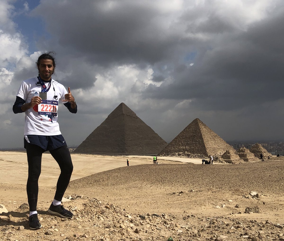 waleed_sulimany's tweet photo. Raced Through History 🏃🏻.. Run alongside one of the most ancient wonders of the world ..
#RaceThroughHistory
#PyramidsHalfMarathon
#thetrifactory
#nikerunclub
@pyramidshalfmarathon https://t.co/i6m33Oym0b