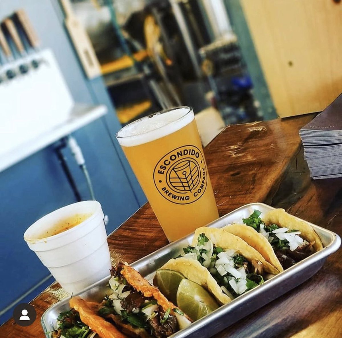 escobrewco's tweet photo. It’s Friday Folks! Start off the weekend with us @escobrewco 4-8 and grab some pints and tacos! Our Queen Califia IPA was a huge hit - get some while you can! #cheers #sdbeer #indiebeer https://t.co/uaJh9VRvTV