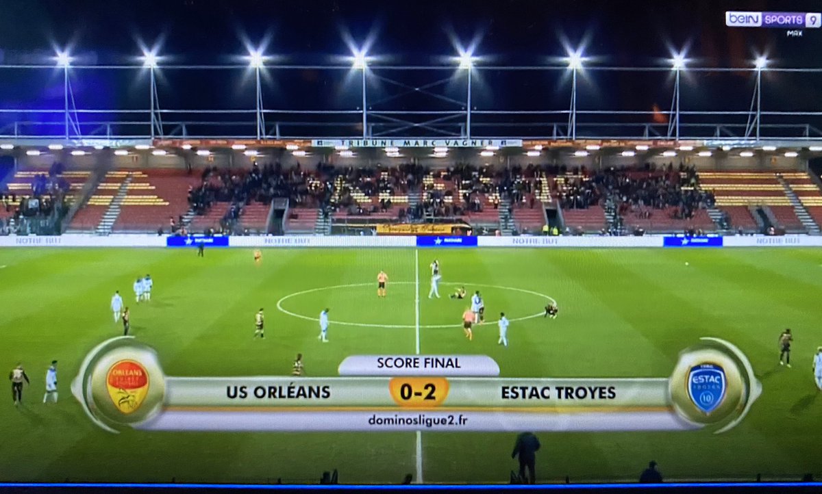 FernetKevin's tweet photo. 50Pts, 2ème du classement... @estac_officiel est de nouveau dans la place !!! Quelle soirée ! #estac #USOESTAC #TROYES #LIGUE2 https://t.co/1EJXeuRGLK