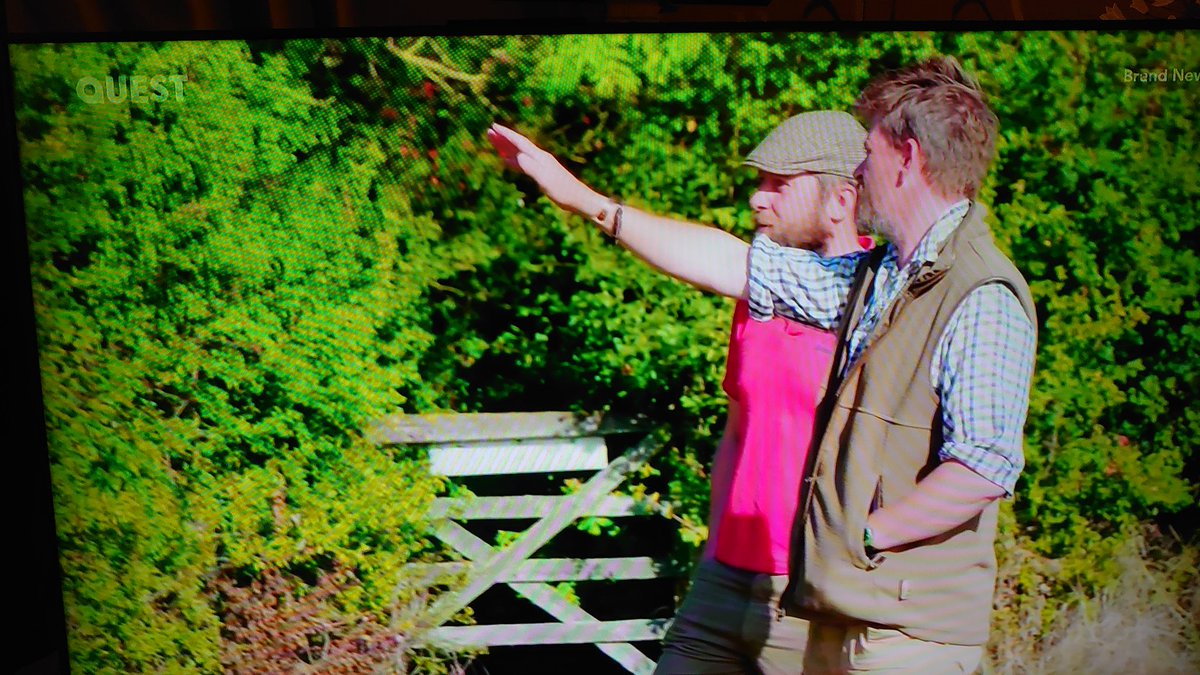 DrytonsOwn's tweet photo. Finally got round to watching this weeks #bornmucky

Not expecting to see #suffolk boy @TrooperSnooks on the show.

He was talking to @Farmer_Tom_UK about hedge laying. https://t.co/918VdXCd9W
