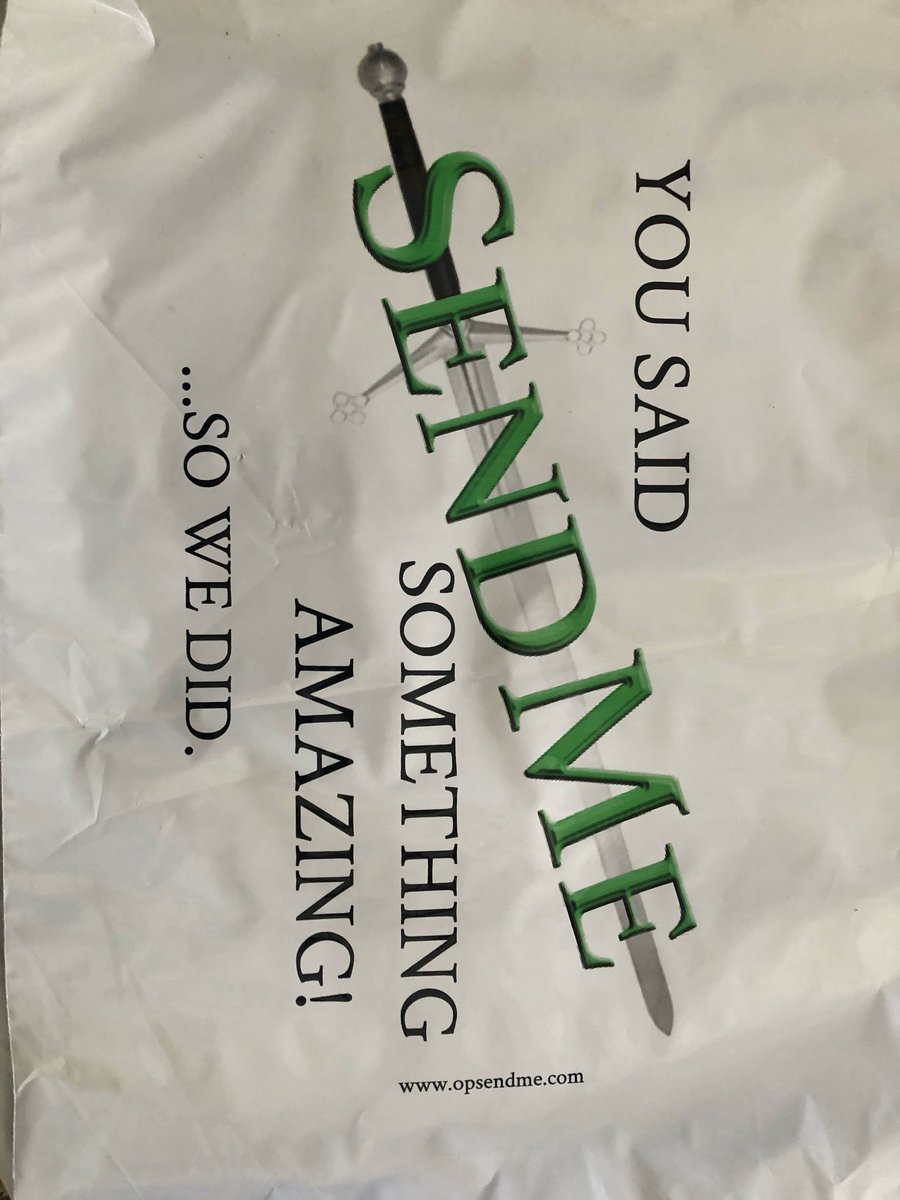 OpSendMe's tweet image. just got our #SendMe packaging!  looking forward to filling these up with our amazing apparel and shipping out to amazing customers!