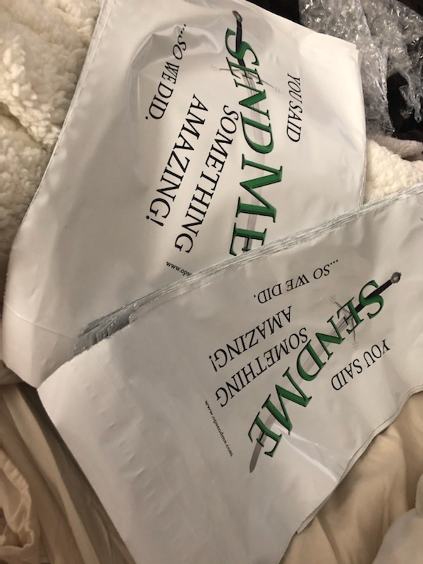 OpSendMe's tweet image. just got our #SendMe packaging!  looking forward to filling these up with our amazing apparel and shipping out to amazing customers!