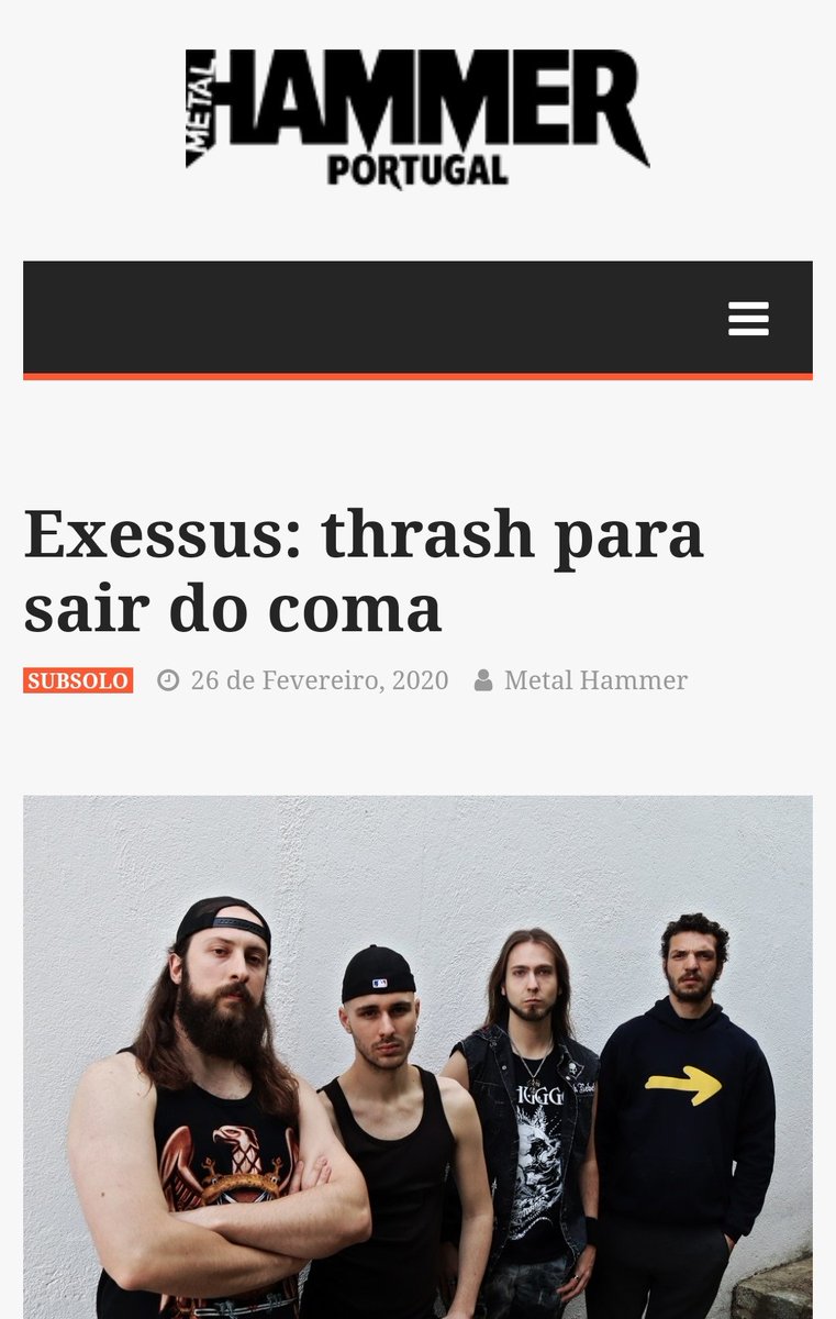 metalhammer.pt/exessus-thrash…

¡Nuestras últimas noticias en Metal Hammer Portugal!

Our last news in Metal Hammer Portugal!