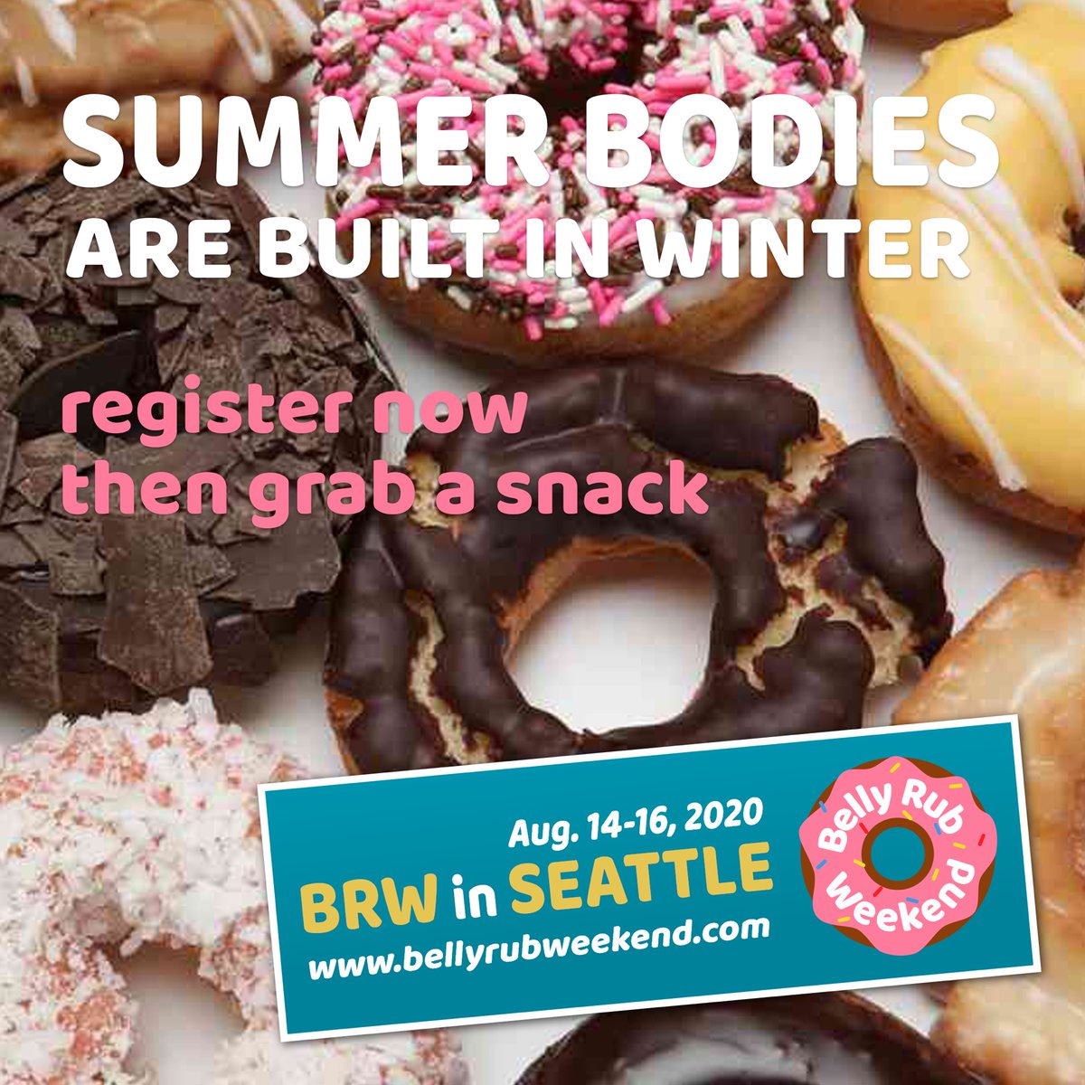BellyRubWeekend's tweet photo. BRW will be here before you know it! Have you registered yet? π©
#brw #brw2020 #bellyrubweekend #bellies #bears #chubs #gaychubchaser #encouragers #bigboys #fatandgay #gayfat #gaychub #chunkygay #chubbygay #gaychaser https://t.co/6xqrMtHqrt