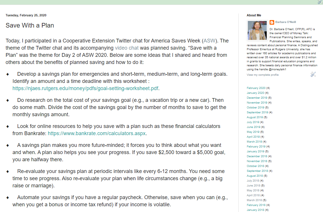 moneytalk1's tweet photo. Happy @AmericaSaves Week! Save With a Plan: https://t.co/Aaab7OQH2j #SaveWithaPlan #ASW2020 https://t.co/vWEVPbWLiO