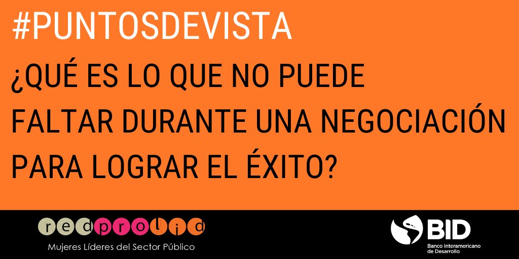 RedPROLID's tweet image. #FridayReads 🙌 No te pierdas el último blog post que el experto en #liderazgo, Julián Lichtmann, escribió para la #RedPROLID acerca de cómo negociar con éxito: redprolid.org/julian-lichtma… #liderazgofemenino #mujereslíderes
