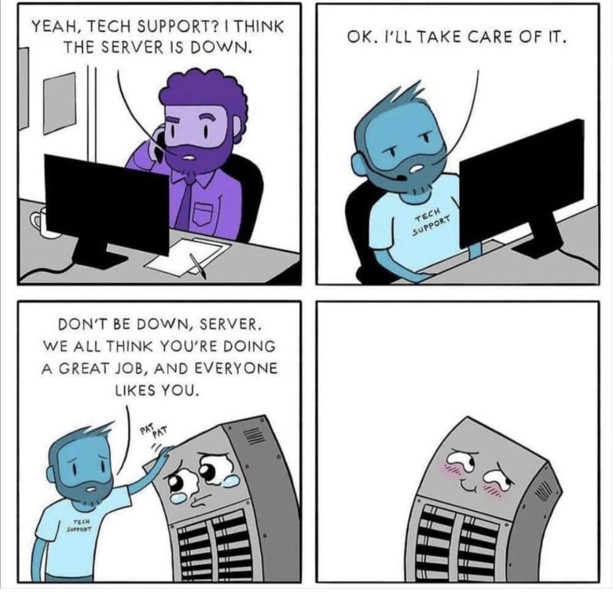 xByteIT's tweet image. LOL #techhumor #systemadmins #xbyteonlysellshappyservers