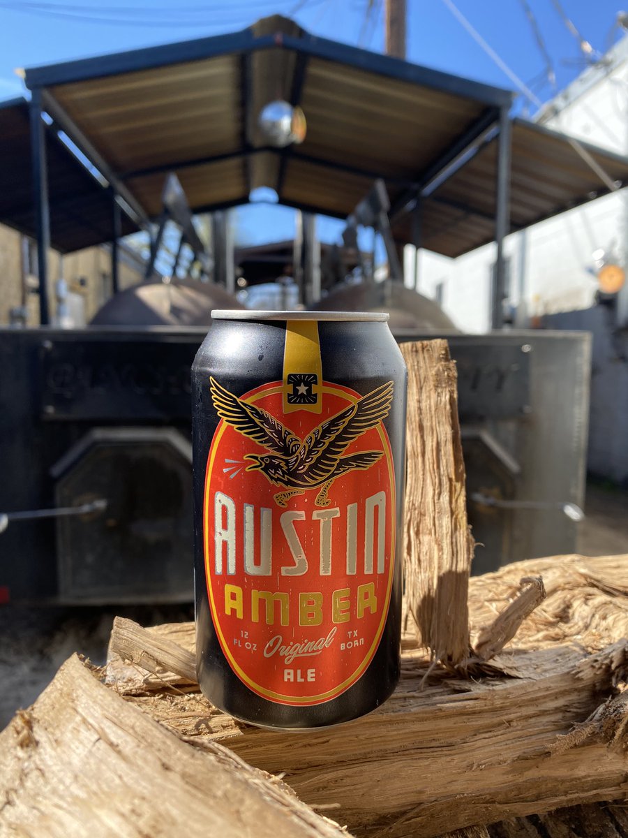 StilesSwitchBBQ's tweet photo. It’s 5 o’clock somewhere. Blow that whistle #AustinTexas the #AustinAmber is iced. #TexasBBQ and #TexasBeer in the #ATX #TGiF @indybrewing https://t.co/K1byDRdE9L