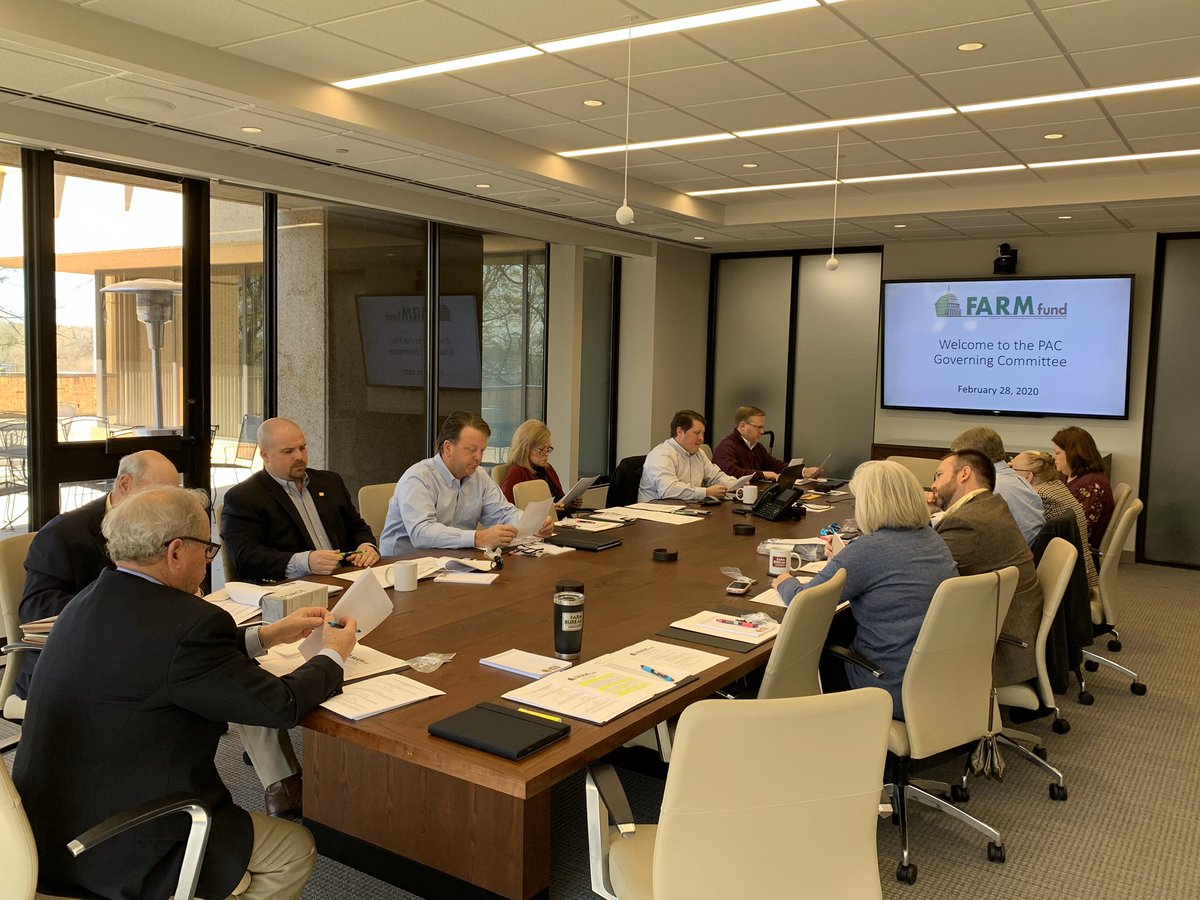 JFFerg's tweet photo. Inaugural meeting of the FARM Fund PAC. Proud of these FB leaders and their hard work. #FBstrong https://t.co/dnDUjki68E