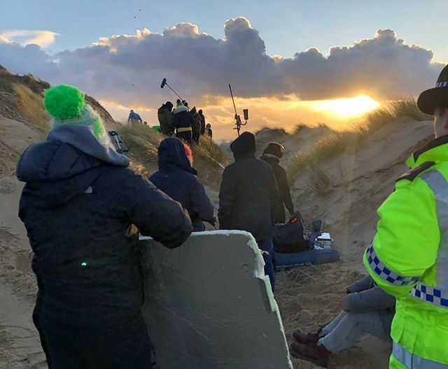LivLocs's tweet photo. 🌤#beachlife #filming #sandblasted #losingthelight #sunset #windburn https://t.co/m3xFgIPKaX