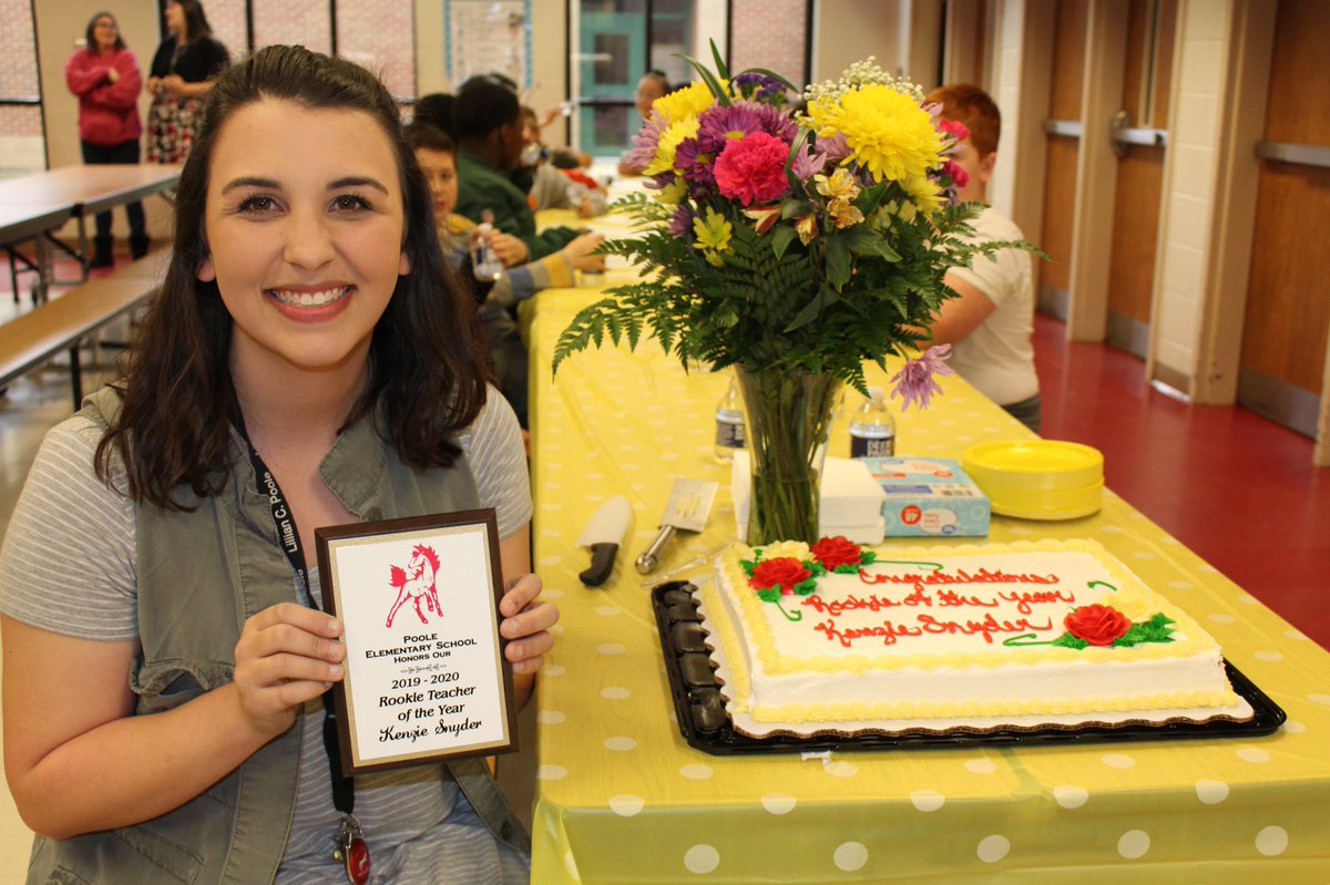 Congratulations to Poole’s Teacher of the Year, Destine Nelson, Employee of the Year, Kim Lawson, and our double Rookie of the Year winners, Halie Pirkle and Kenzie Snyder! We are so proud to have these ladies represent our Trailblazer family. <a href="/pauldingboe/">Paulding County School District</a>