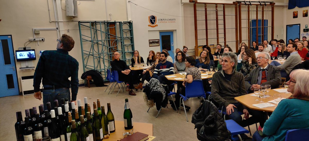 CCBrixton's tweet photo. A busy night at the PA Wine Tasting Evening @averyswinemimi @averyswine Thanks to @thatwineblokeuk https://t.co/C9L04bcA4X
