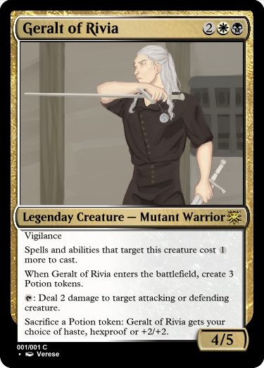 Verese Commissions Open Playing Around With Magic Set Editor So I Ll Probably Be Using This For The Witcher Magic Cards From Now On Thewitcher Mtg Fanart T Co 3zcuzgia1f