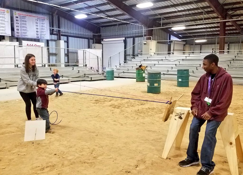 MrsGarrison_THS's tweet photo. Go Texan Day at @TISDEarly! My AWESOME Child Guidance and Education and Training students helped plan and run the event and thanks to THS FFA for the perfect location @TISD_CTE @TISDTHS https://t.co/DP5cdLAxxi