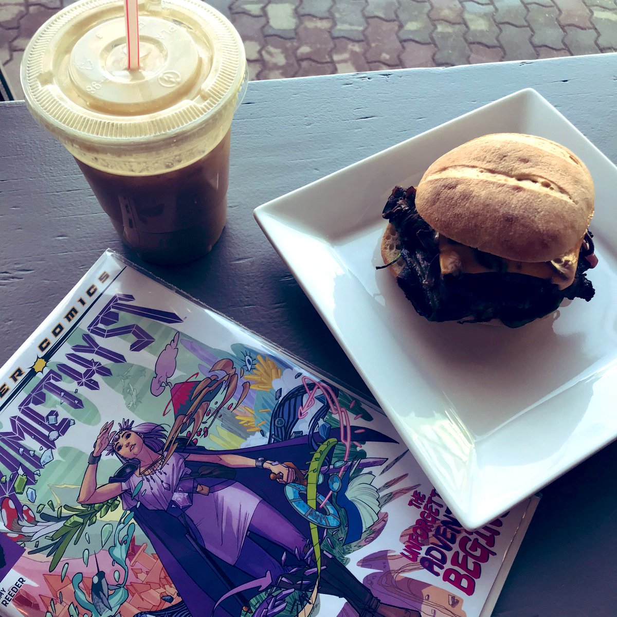 Off on a Friday? Guess I know where I’ll be! Lunchtime at <a href="/Chronicles_RD/">Chronicles Comics and Cafe</a>