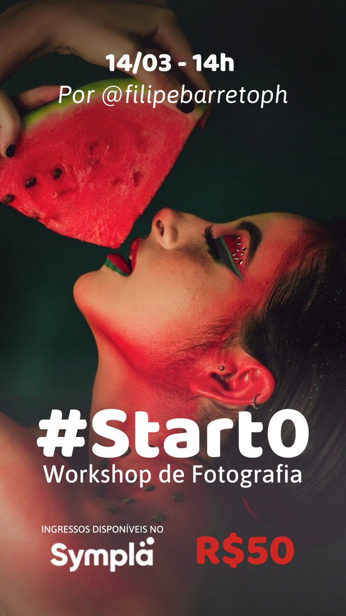 filipeebarreto's tweet photo. Precisa de uma grana extra e não tá conseguindo emprego ou algo pra se manter?

Se você tiver uma câmera semi profissional, intermediária ou profissional msm em casa

Vem comigo no meu Workshop #Start0

Eu vou ensinar como começar do 0 na fotografia seja por hobby ou profissa📸❤️ https://t.co/NCW3prDeox