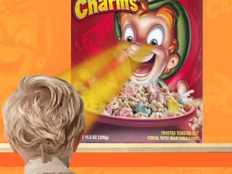 AnswerNet's tweet photo. #FreakyFactsFriday CEREAL BOX PSYCHOLOGY? Next time you’re in the cereal aisle, look at the eyes on the boxes. Yep, every mascot is looking down! Why? To make eye contact with kids, build their trust and give them the courage to ask Mom or Dad to bring those STARING eyes home. 😳 https://t.co/pPwmYPIWfF