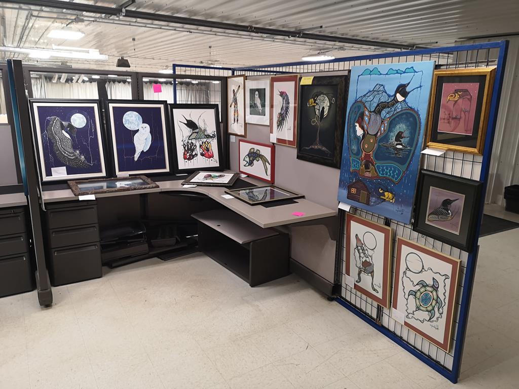 McDougall Auctioneers Ltd on Twitter "Over 130 paintings featuring Michael Lonechild and many