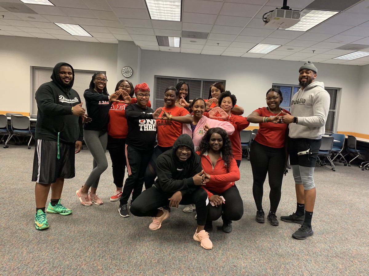 We would just like to thank you all for coming out to our annual Pink Goes Red event this past week! We had such a great time collaborating with the ladies of <a href="/Exquisite_Delta/">Eta Delta Chapter</a> to promote Women’s Heart Health!❤️ Also, a big shoutout to our trainer for the night! @chief_ayodele 💖