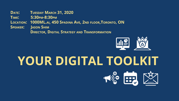 TechSoupConnect's tweet photo. #Toronto on March 31 —  The 💪 @JasonShim presenters Apps, Tools, and Tactics to be a Nonprofit Olympian  https://t.co/1BLfyfCiL5 Hosted by @shabsnyc  of @TrustDspace at @AIResidency #Net2TO 👋🏾  @techsoupcanada @_farrah https://t.co/4v8iQ9cToh