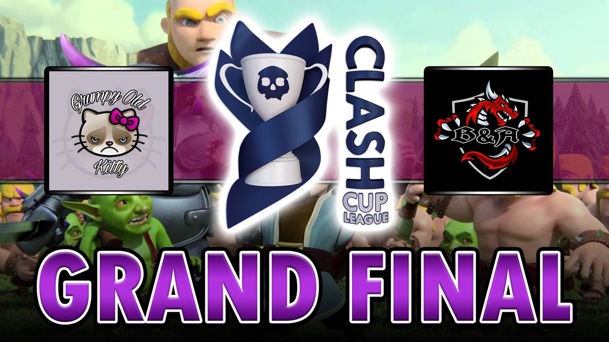 AdamCasts's tweet image. The Clash Cup League Grand Final begins!  As well as more Elite action from J' Off and Blaze JP we will also be showing you the true skill, no dip action from Grumpy Old Kittys and Anarchy!  #fridaynightclash

Twitch: twitch.tv/blameadam
YouTube: youtube.com/c/time2clash/l…