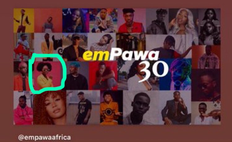 First and Only gospel artist on #Empawa30 
God really is amazing ❤️❤️
@mreazi thank you ✨