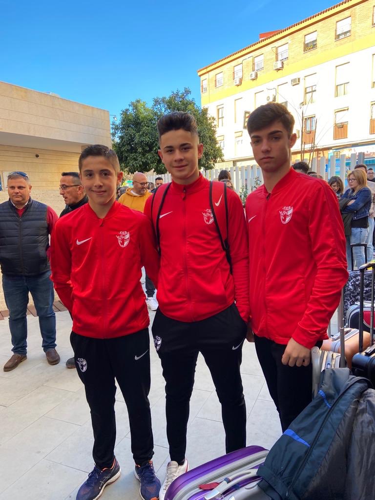 Nuestros jugadores Antonio del valle en categoría infantil, y Jesús Márquez y Rafael Gómez -que ha dado una asistencia en el encuentro de hoy- en categoría Cadete, han cuajado una gran actuación con las Selección Cordobesa.