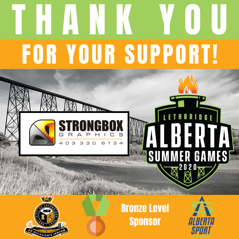 2021ASG's tweet photo. What a week for Bronze sponsors! A big thank you to Strongbox Graphics for supporting us!
#2020ASG #ABGames #BringYourBestBeYourBest https://t.co/ty4AaaTamG