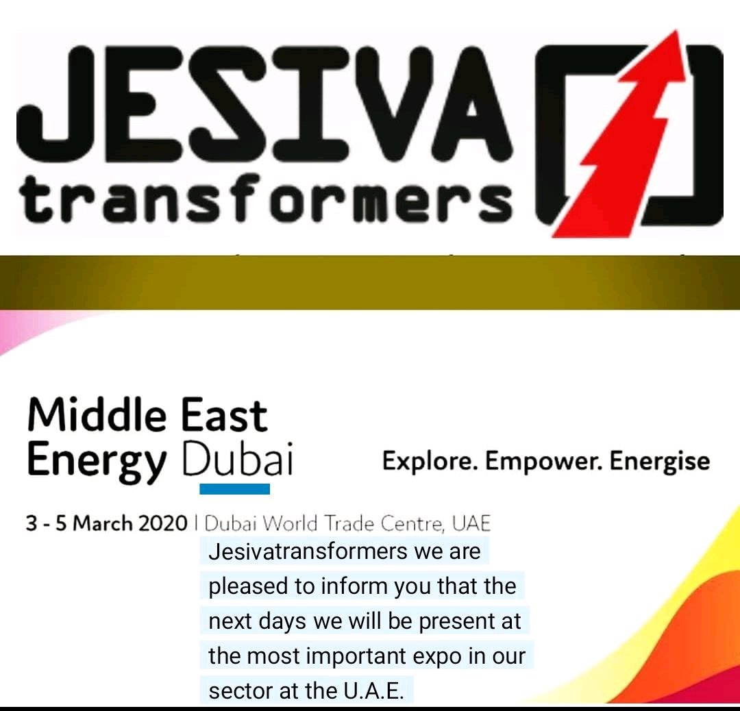 DavidSan_Pedro's tweet photo. #mee2020 #Dubai #jesivatransformers 
Transformadores JESIVA,S.L 

Buen viaje compañeros!!!!
😊💪José María Garcia Rams Tony Jimenez Eduardo Pontones Mutio https://t.co/Rw6GxXEVu5