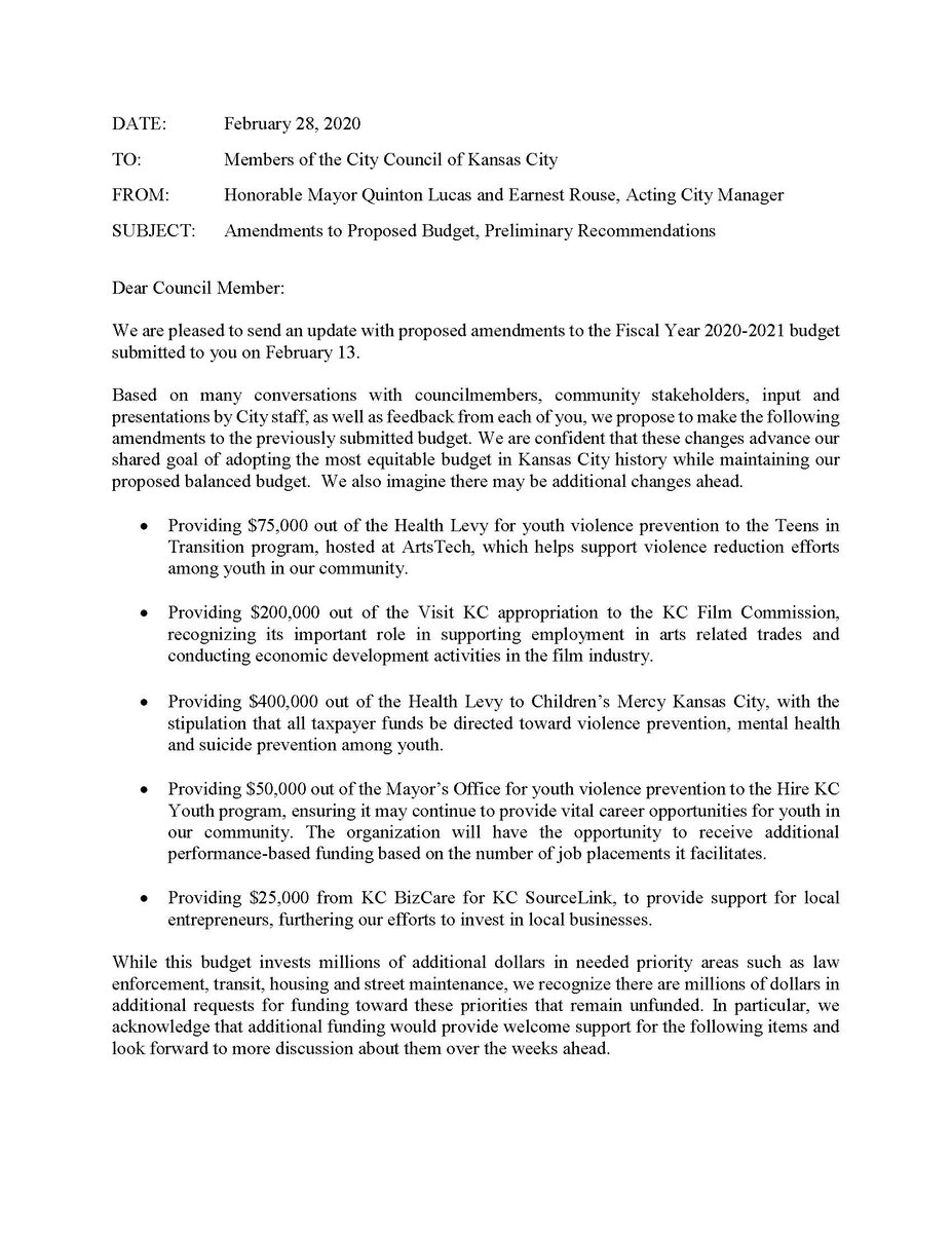 Mayor Quinton Lucas tweet media