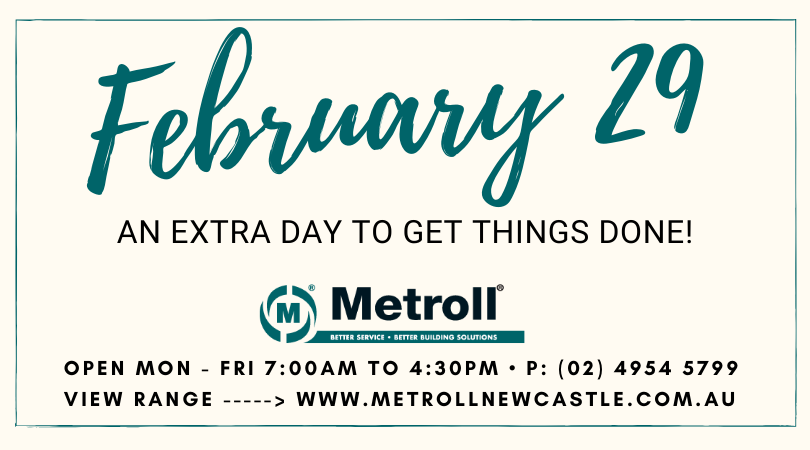 MetrollNew's tweet photo. Yay! An extra day to get things done (or to catch up on sleep 😴)

#leapyear #february29 #saturdayvibes #freeday https://t.co/B0s0wPYuHn