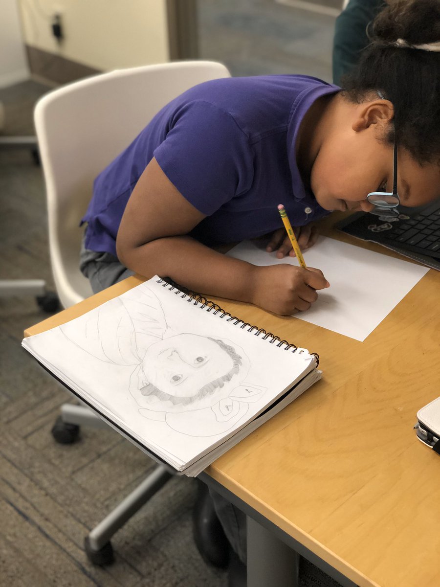 Rpcs3rd's tweet photo. We’ve been studying important figures of the American Revolution and are practicing drawing their portrait. @rentonprep https://t.co/fktqVPfCam